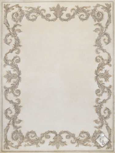 Teppich aus pflanzlicher Seide - DELORME GRES - Edition Bougainville - traditionell / Motiv / PET
