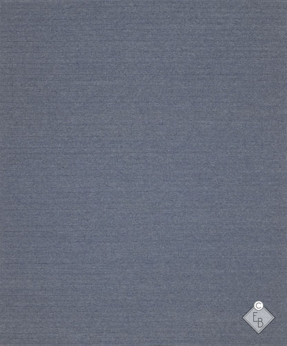 Moderner Teppich - BOHOL BLUE - Edition Bougainville - einfarbig / Polypropylen / rechteckig