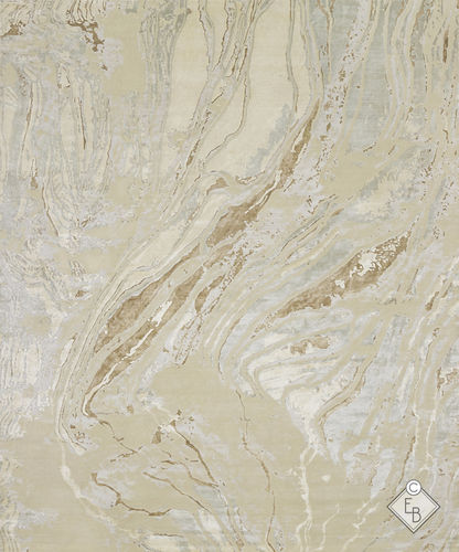 Moderner Teppich - ELM DUNE - Edition Bougainville - Motiv / PET / Wolle