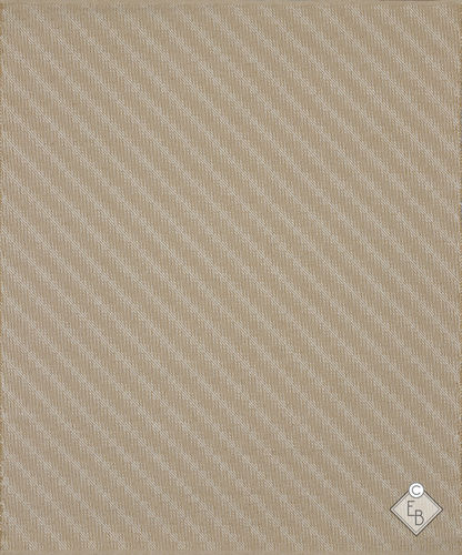 Moderner Teppich - MINDORO BEIGE - Edition Bougainville - Streifenmuster / Polypropylen / rechteckig