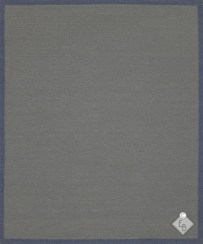 Moderner Teppich - VANUA LEVU BLUE - Edition Bougainville - Motiv / Polypropylen / rechteckig