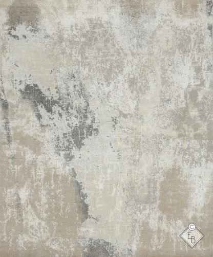 Moderner Teppich - UYUNI DUNE - Edition Bougainville - Motiv / aus Bambusfaser / Wolle