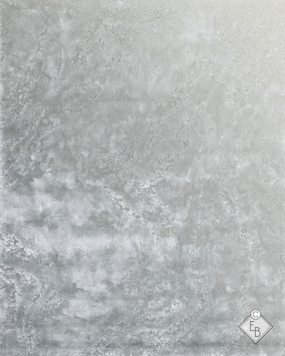 Moderner Teppich - RUPESTRIS CELADON - Edition Bougainville - Motiv / aus pflanzlicher Seide / rechteckig
