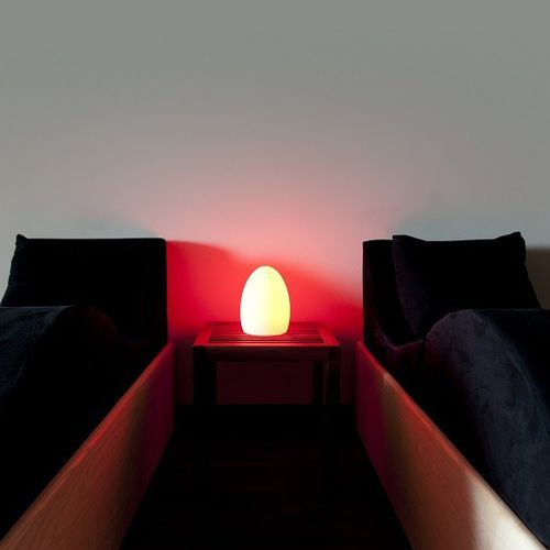 Nachttischlampe - EGG  - Imagilights - Glas / modern / mit Kabel