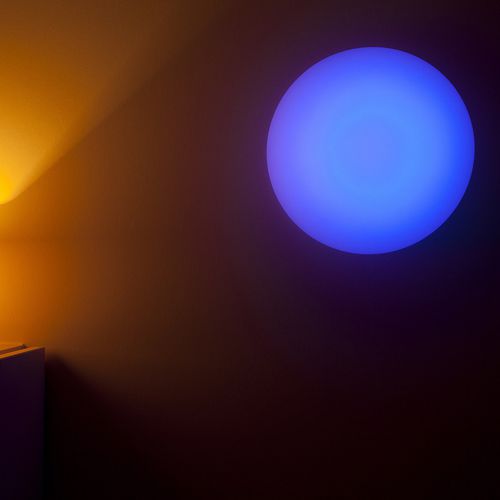 Moderne Wandleuchte - HALF BALL - Imagilights - für den Innenraum / Glas / rund