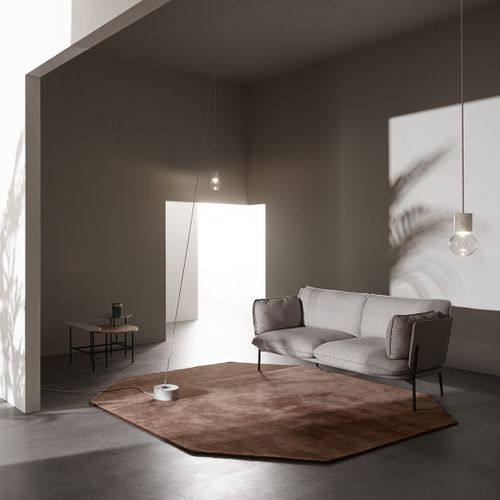 Modernes Sofa - CLOUD  - Andtradition - Stoff / Leder / mit abnehmbarem Kissen