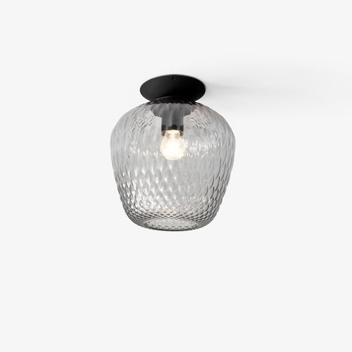 Moderne Deckenleuchte - BLOWN  - Andtradition - rund / geblasenes Glas / Metall