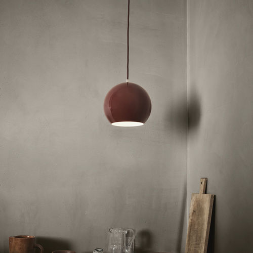 Hängelampe - TOPAN  - Andtradition - lackiertes Aluminium / modern / mit Kabel