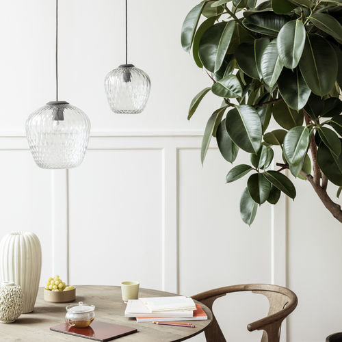 Hängelampe - BLOWN - Andtradition - geblasenes Glas / modern / mit Kabel