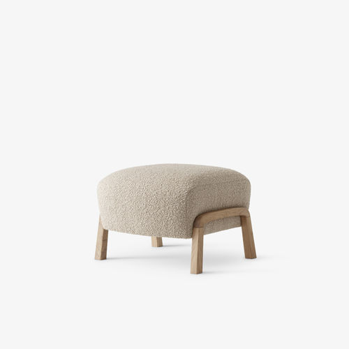 Modernes Sitzkissen - WULFF - Andtradition - Stoff / Holz / Polyester