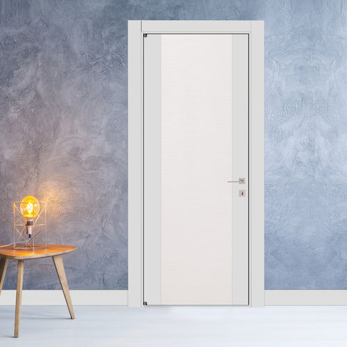 Tür für Innenbereich - ELITE : SPARK - ARTELLA - Holz / mit seitlicher Drehachse / Glas