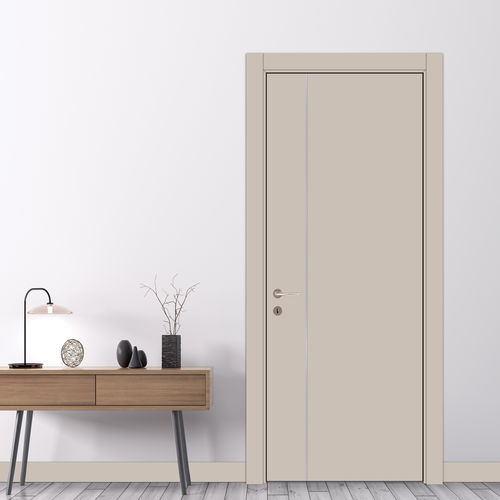 Tür für Innenbereich - MODERN : SPIRIT - ARTELLA - Holz / Metall / einflügelig
