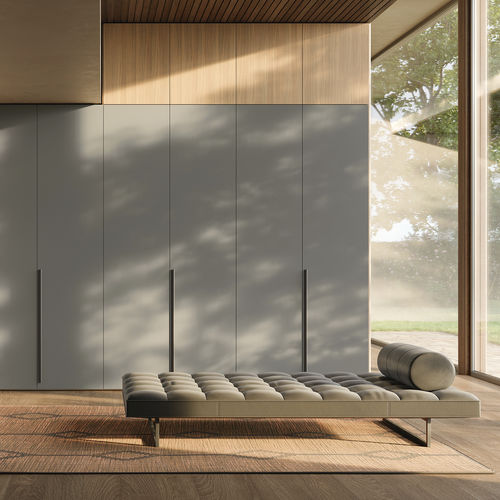 Modul-Kleiderschrank - SM2523 - ZALF spa - modern / melaminbeschichtet / mit Schwingtür
