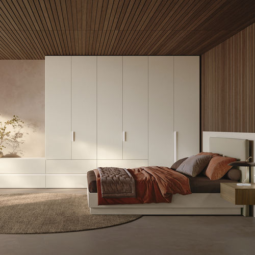 Modul-Kleiderschrank - SM2525 - ZALF spa - modern / melaminbeschichtet / mit Schwingtür