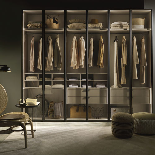 Modul-Kleiderschrank - ALTERNA SM006 - ZALF spa - modern / Metall / melaminbeschichtet