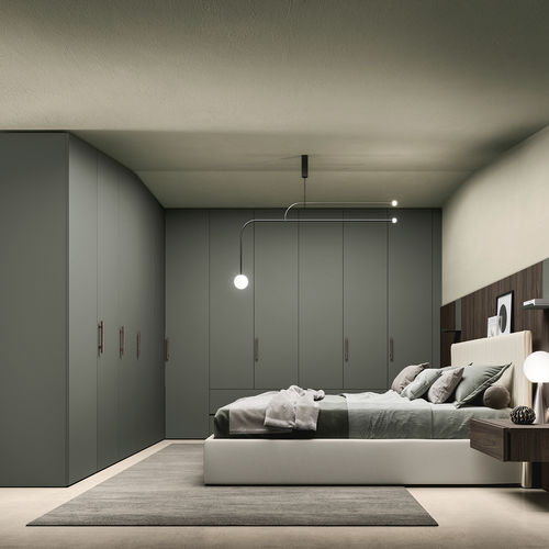 Eckkleiderschrank - SM2005 - ZALF spa - Modul / modern / melaminbeschichtet