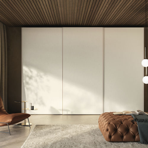 Modul-Kleiderschrank - SM2531 - ZALF spa - modern / melaminbeschichtet / mit Schiebetür
