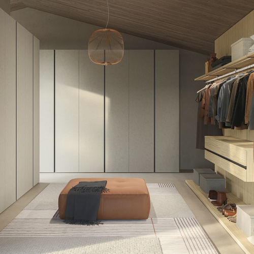 Begehbarer Kleiderschrank / Modul - FLEXY SM2526 - ZALF spa - modern / melaminbeschichtet / matt