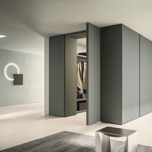 Begehbarer Kleiderschrank / Modul - FLEXY SM2004 - ZALF spa - modern / melaminbeschichtet / mit Flügeltür