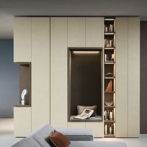 Modul-Bücherregal - FREESPACE SM2503 - ZALF spa - Eck / modern / melaminbeschichtet