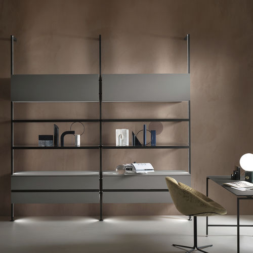 Wandmontiertes Regalsystem - WINDY SM2103 - ZALF spa - bodenstehend / modern / Metall