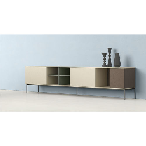 Mehrfarbiges Sideboard - ZALF spa - modern / Holz / mit Regal