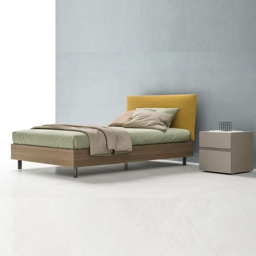 Einpersonenbett - SOFT - ZALF spa - mit eineinhalb Plätzen / modern / gepolstertes Kopfteil
