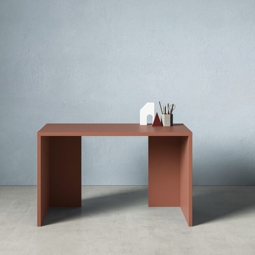 Bodenstehender Schreibtisch - GAMBA ELLE - ZALF spa - modern / melaminbeschichtet / gerade