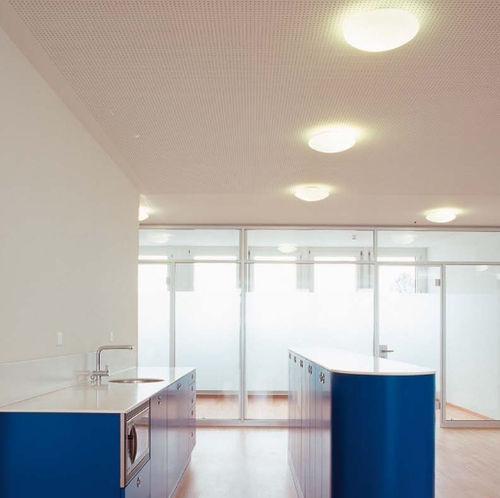 Moderne Deckenleuchte - LENS - STENG - rund / geblasenes Glas / Muranoglas