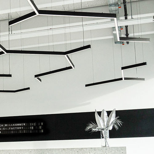 Hängeleuchte - POLYSTRUCTURE - STENG - LED / linear / mit geometrischen Motiven
