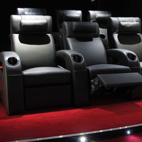 Leder-Kinosessel - VOTRE CINEMA - Heimkino / für Privatgebrauch / schwarz