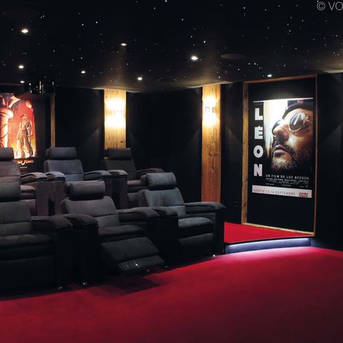 Privater Home-Cinema-Raum - SWITZERLAND - VOTRE CINEMA