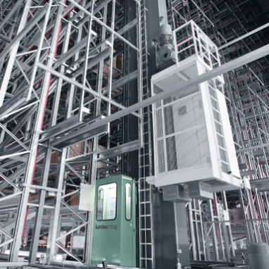 Regalsystem für Gewerbegebrauch - AUTOMATED STORAGE AND RETRIEVAL  - KARDEX - für Paletten / vertikal / Metall