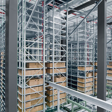Regalsystem für Gewerbegebrauch - AUTOMATED STORAGE AND RETRIEVAL - KARDEX - vertikal / Metall / automatisiert