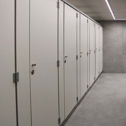 HPL-Sanitärkabine - Cel Components S.r.l. - für Toiletten / feuchtebeständig