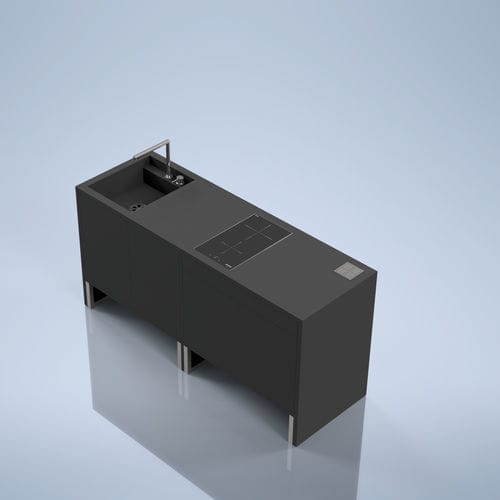 Mineralwerkstoff-Arbeitsplatte - Cel Components S.r.l. - für den Innenraum / für Außenbereich / fleckenabweisend