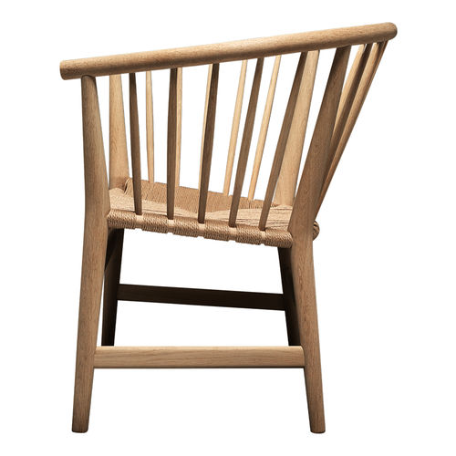 Klassischer Stuhl - pp112  - PP MØBLER - für den Innenraum / Kordel / Gestell aus Holz
