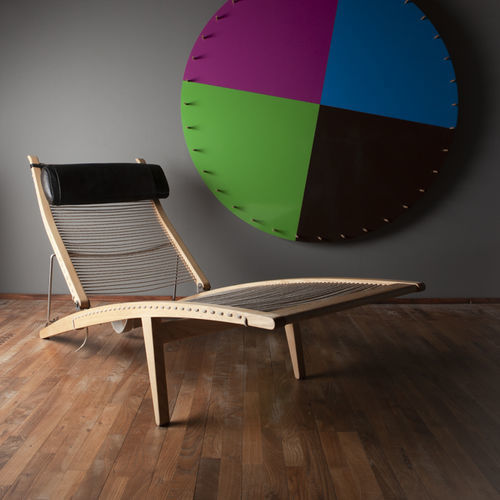 Moderne Liege - pp524  - PP MØBLER - Kordel / Holz / für Außenbereich