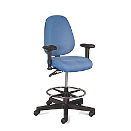 Polypropylen-Bürohocker - CUE® 3  - American Seating - mit Rollen / höhenverstellbar / ergonomisch