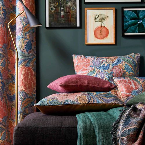 Möbelstoff - ANASTASYA - MADURA - Blumenmotive / Polyester / Viskose