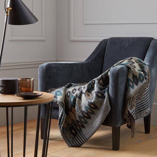 Wolle-Plaid - JOVANI - MADURA - Baumwolle / Acryl