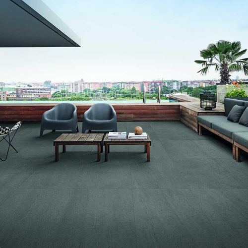 Feinsteinzeugfliesen - MYSTONE BASALTO - MARAZZI - in Naturoptik / für den Innenraum / für Außenbereich
