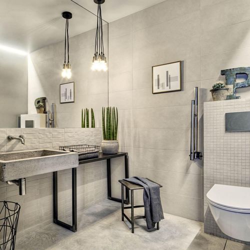 Feinsteinzeugfliesen - CHALK - MARAZZI - matt / 3D / für den Innenraum