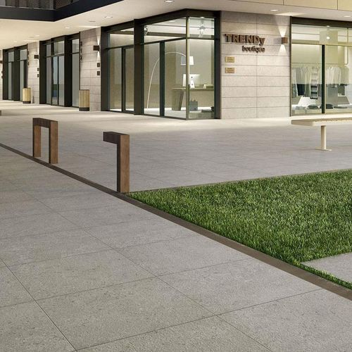 Feinsteinzeugfliesen - MYSTONE GRIS FLEURY20 - MARAZZI - matt / in Naturoptik / für Außenbereich