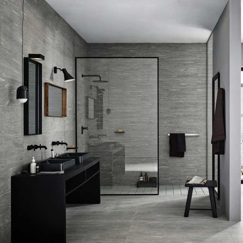 Feinsteinzeugfliesen - MYSTONE PIETRA DI VALS - MARAZZI - matt / in Naturoptik / für den Innenraum