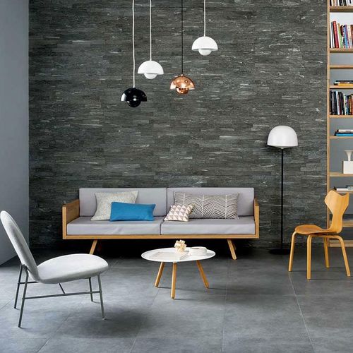 Feinsteinzeugfliesen - MYSTONE SILVERSTONE - MARAZZI - matt / in Naturoptik / für den Innenraum