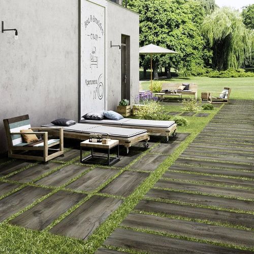 Feinsteinzeugfliesen - TREVERKMADE20 - MARAZZI - matt / in Naturoptik / für Außenbereich