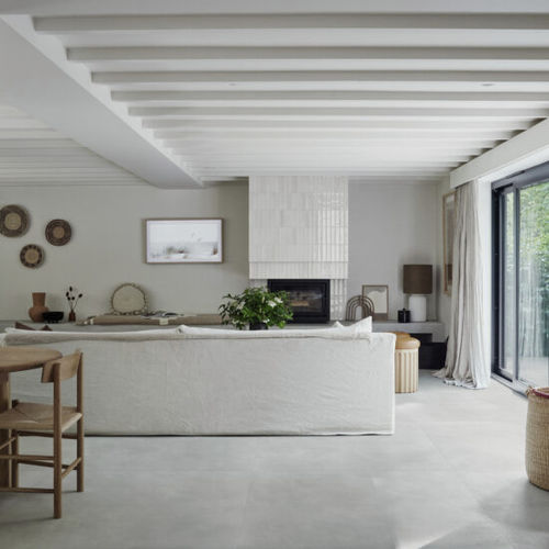 Feinsteinzeugfliesen - SLOW COLD - MARAZZI - Innenbereich / für Wohnzimmer / für Küche