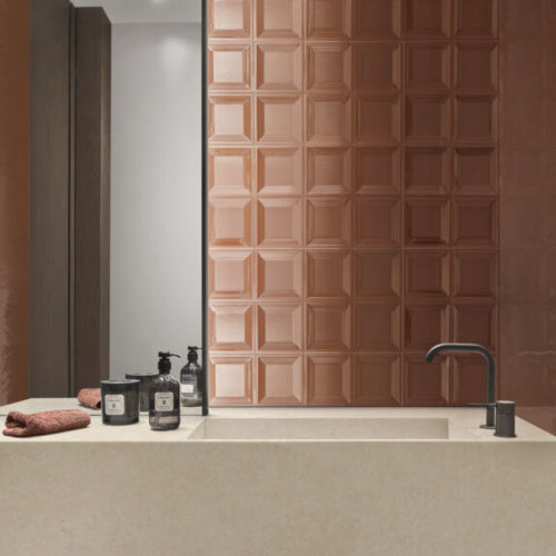 Feinsteinzeugfliesen - BLISS - MARAZZI - matt / Struktur / in Ziegeloptik