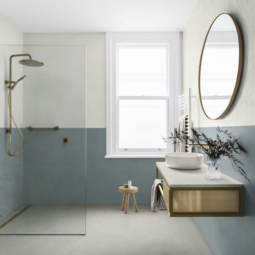 Marmorfliesen - FLORA - MARAZZI - Struktur / in Steinoptik / für den Innenraum